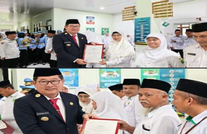 Peringati HAB ke-80, Tiga Guru MTsN 1 Belitung Timur Terima Satyalancana Karya Satya 20 Tahun