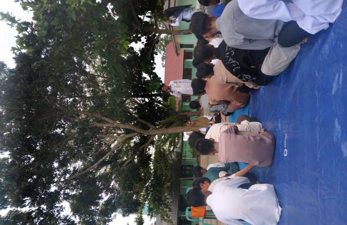 Pererat Silaturahmi Pasca-Lebaran, MTs Negeri 1 Belitung Timur Gelar Halal Bihalal dan Motivasi Belajar