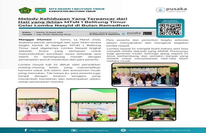 Melody Kehidupan yang Terpancar dari Hati yang Ikhlas